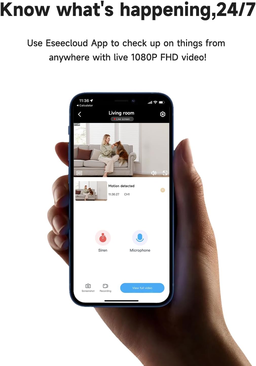 JAIOTlink 1080P 2.4g/5g Indoor Camera - image 3