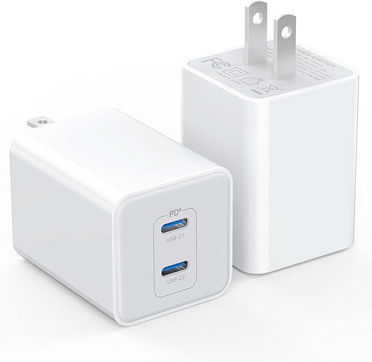 LCGENS [2-Pack] USB C Charger Block 40W - image 1