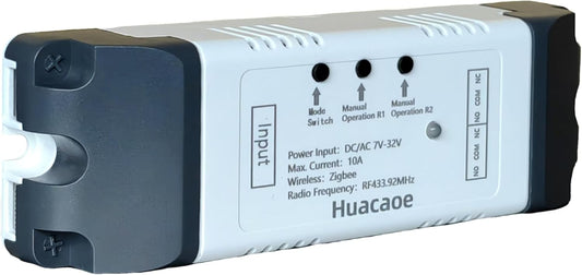 Huacaoe Zigbee 2CH DC 7-32V Relay Smart Switch Module,APP Remote - image 1