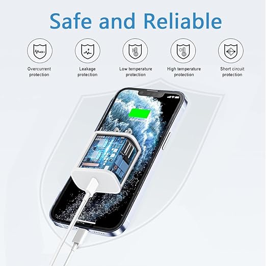 Vagavo 10FT iPhone Fast Charger,[Apple MFi Certified] 3Pack USB C - image 3