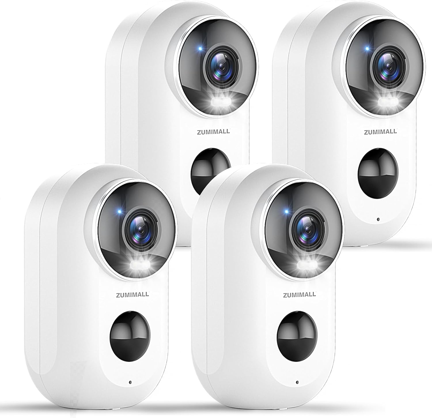 ZUMIMALL Security Cameras Wireless Outdoor, 4 Packs - Everyday Use - image 1