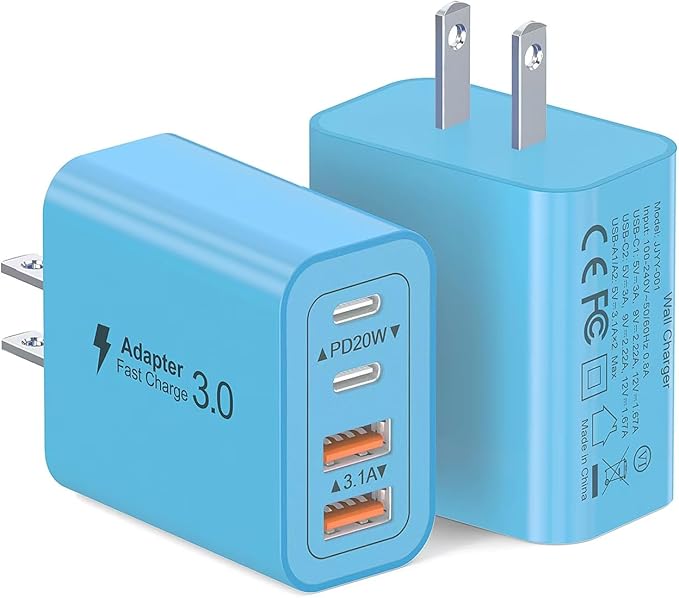 Dulums [40W/2Pack] Wall Charger, USB C Charger Block - Everyday Use - image 1