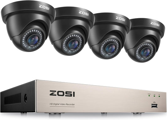 ZOSI 1080p Home Security Cameras System with AI Human/Vehicle - image 1
