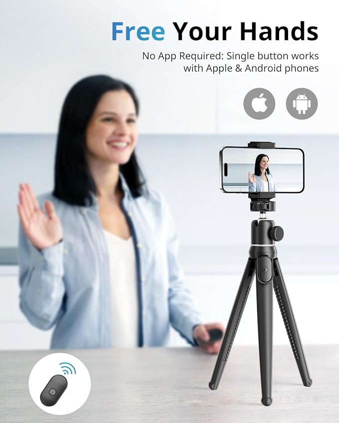 UBeesize Camera Tripod with Remote - image 6