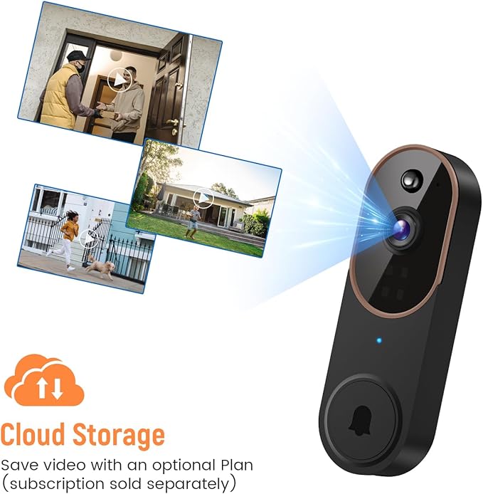 GridTera 1080p Wireless Video Doorbell Camera, AI Human Detection - image 8