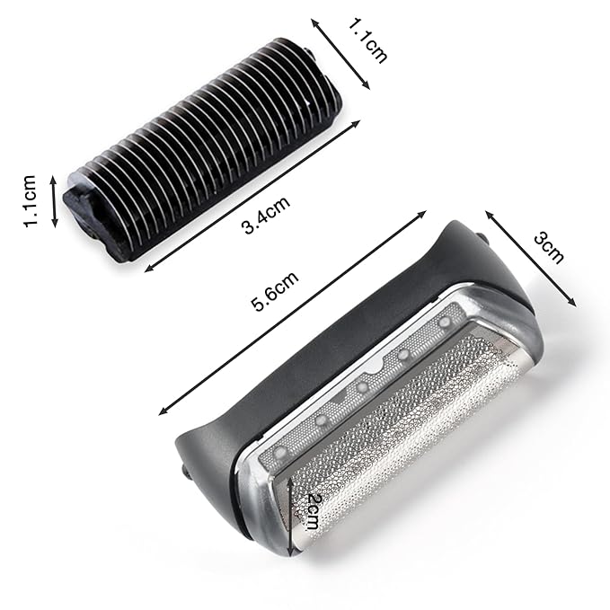 JIANCENGYUShaverAccessories 10B Foil & Cutter Replacement Head - image 5