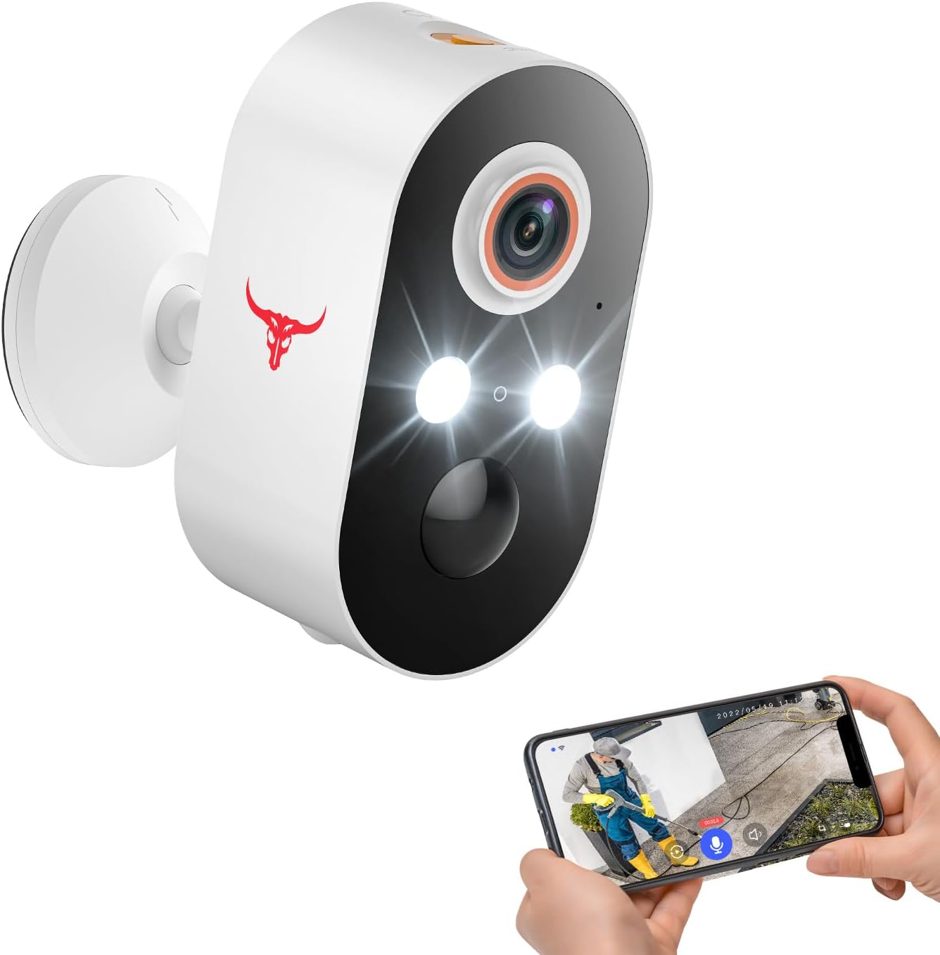 ClipBlur 1080p Wireless Security Camera, 2.4GHz Wi-Fi - Everyday Use - image 1