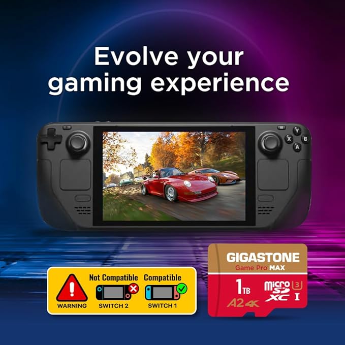 [5-Yrs Free Data Recovery] GIGASTONE 1TB Micro SD Card, 4K Game Pro - image 7