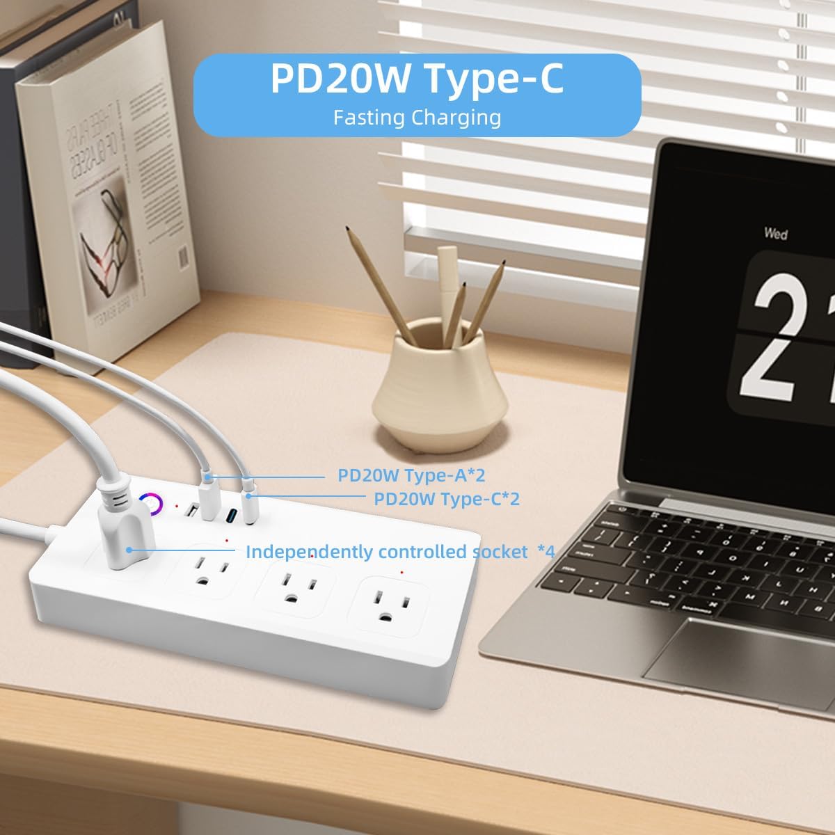 XENON ZigBee Smart Plug Power Strip - image 2