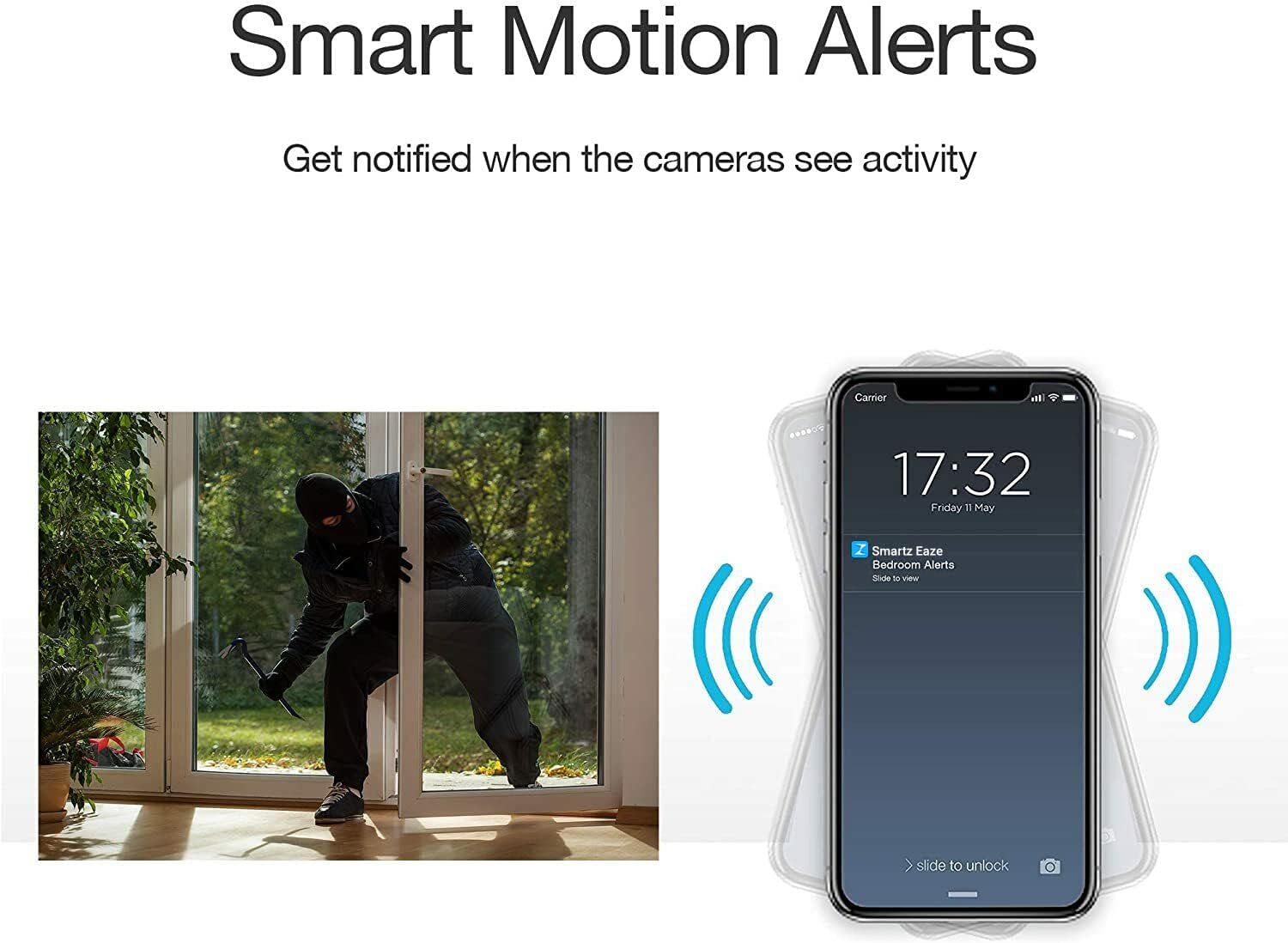 Zmodo 1080p 3pack Mini WiFi Camera, Two-Way Audio, Video Baby Monitor - image 7