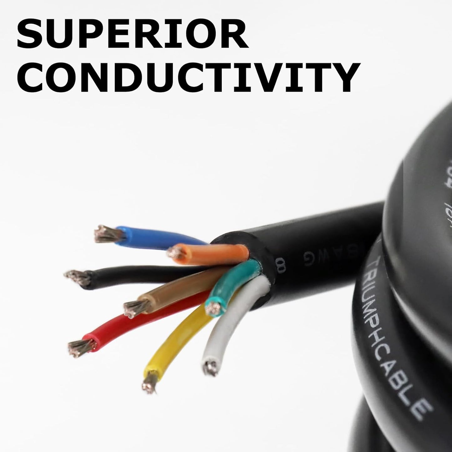 LEDLampsWorld 100FT 18 Gauge 8 Conductor Electrical Wire - Easy to Use - image 6