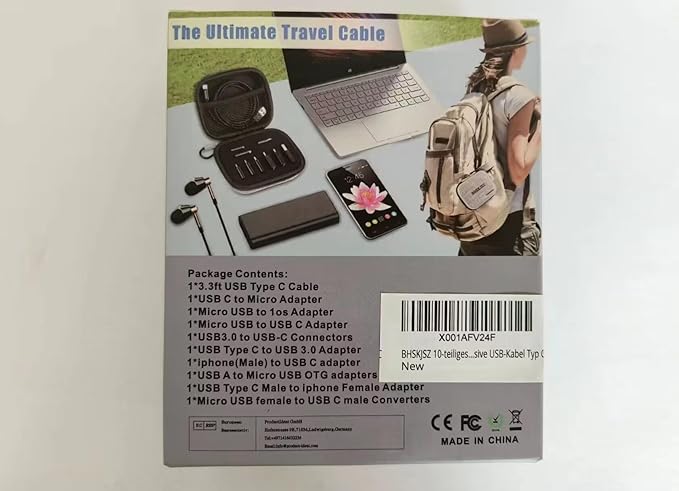 BHSKJSZ 10-Piece Type C Adapter Kit - image 8