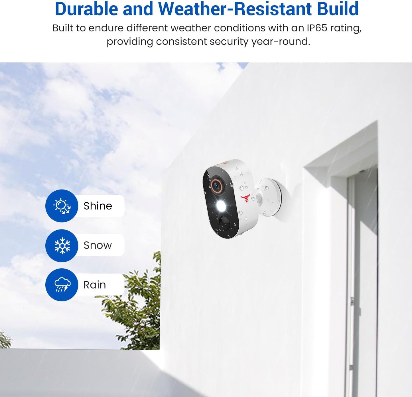 HubFlashy 1080P Outdoor Security Camera Wireless with 2-Way Talk - image 7