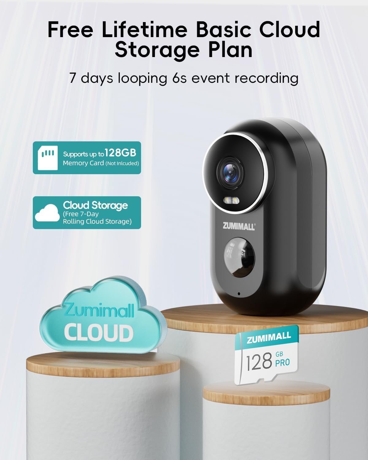 ZUMIMALL 2K Security Cameras Wireless Outdoor, Magnetic Mount - image 6