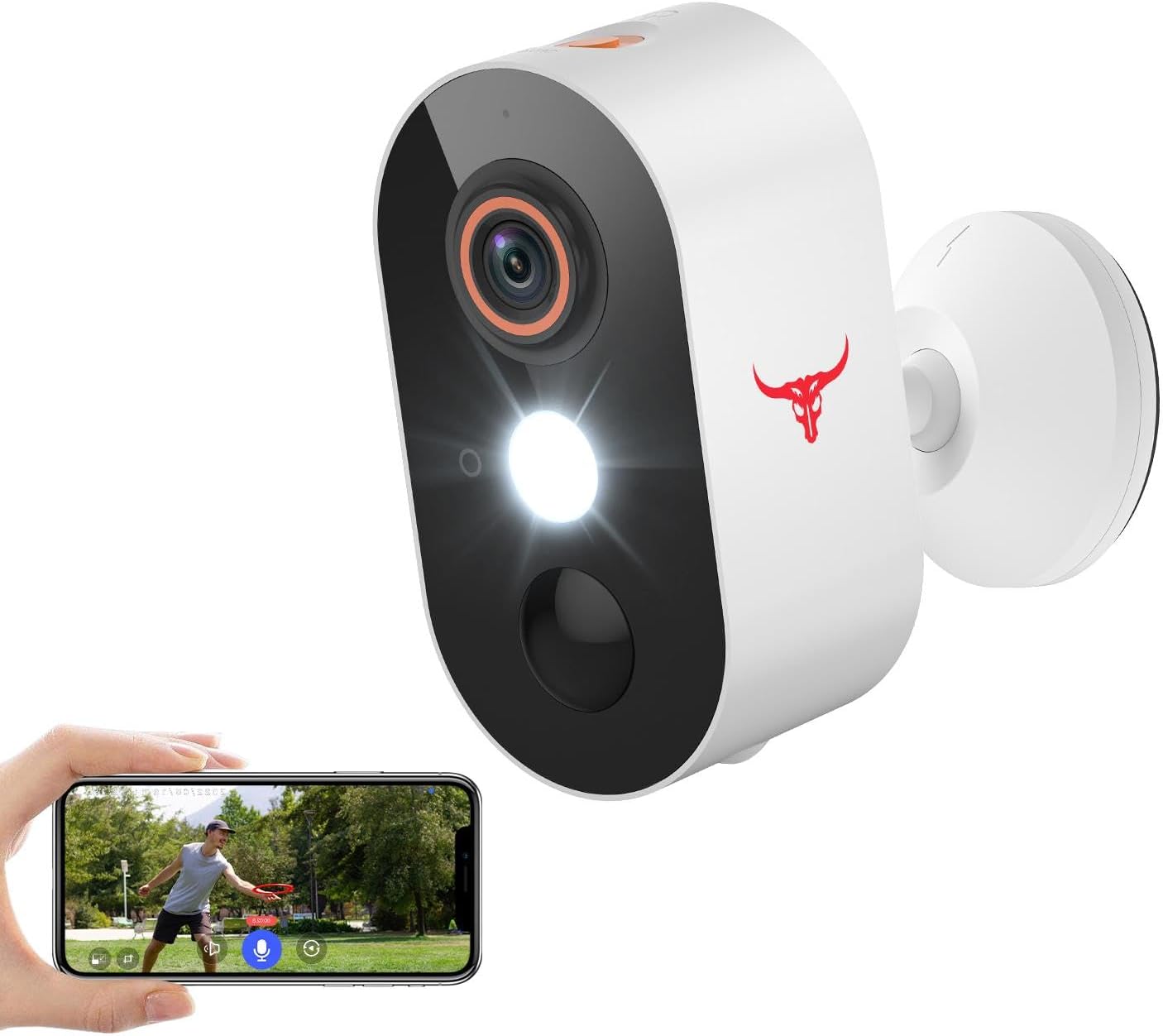 HubFlashy 1080P Outdoor Security Camera Wireless with 2-Way Talk - image 1