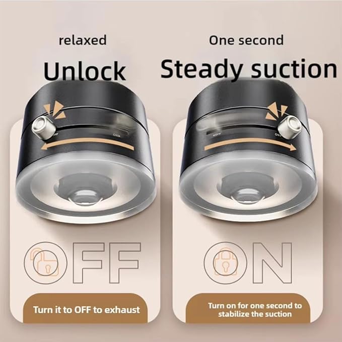 Oudvaker Foldable Magnetic Vacuum Phone Holder - Everyday Use - image 3