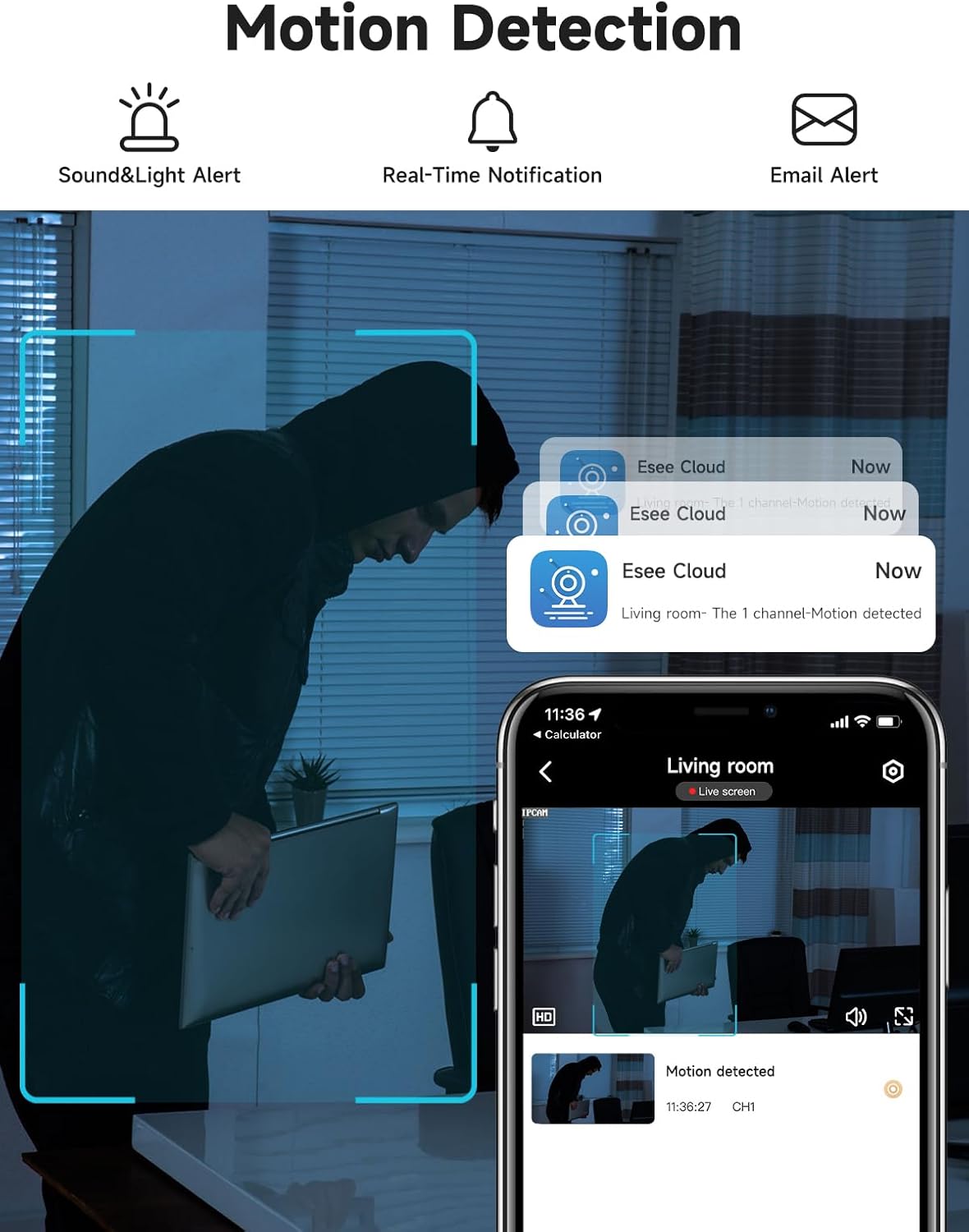 JAIOTlink 1080P 2.4g/5g Indoor Camera - image 4