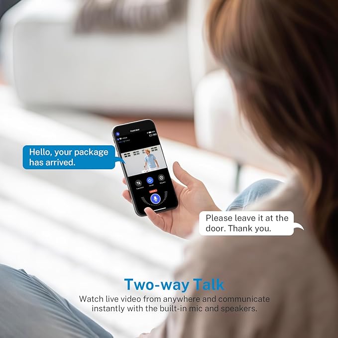 SearByte 1080p Wireless WiFi Smart Video Doorbell Camera with doorbell - image 5