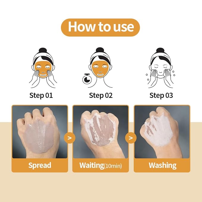 1.618 Korean Clay Mask with Bentonite & Kaolin ??Blackhead Remover - image 8