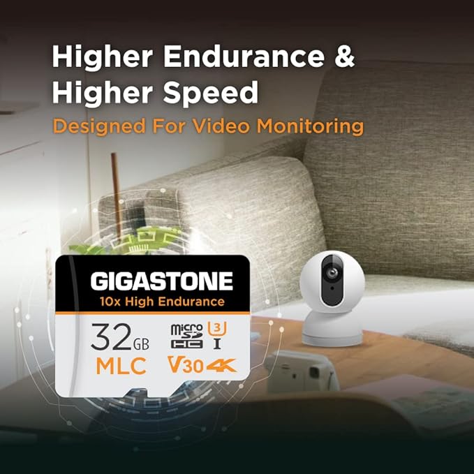 [10x High Endurance] GIGASTONE Industrial 32GB MLC Micro SD Card - image 6