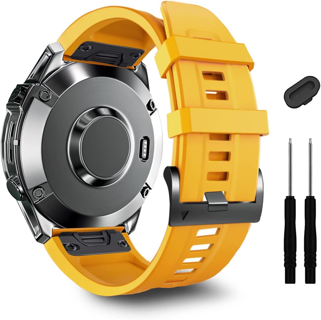 ZPJPPLX 26mm Compatible with Garmin Fenix 8 AMOLED 51mm/7X Pro/6X - image 6