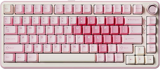 YUNZII B75 PRO Wireless Mechanical Keyboard,75% Layout with Knob,Hot - image 1