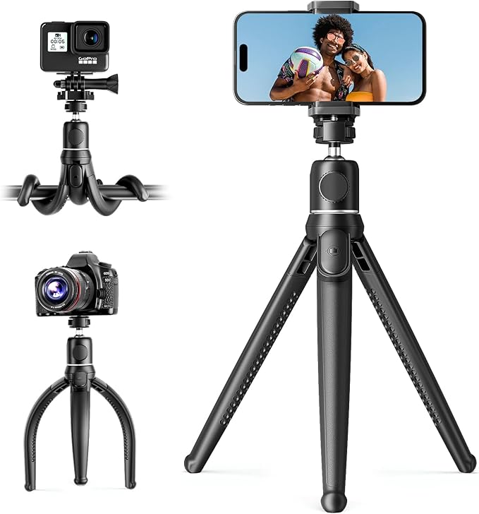 UBeesize Camera Tripod with Remote - image 1