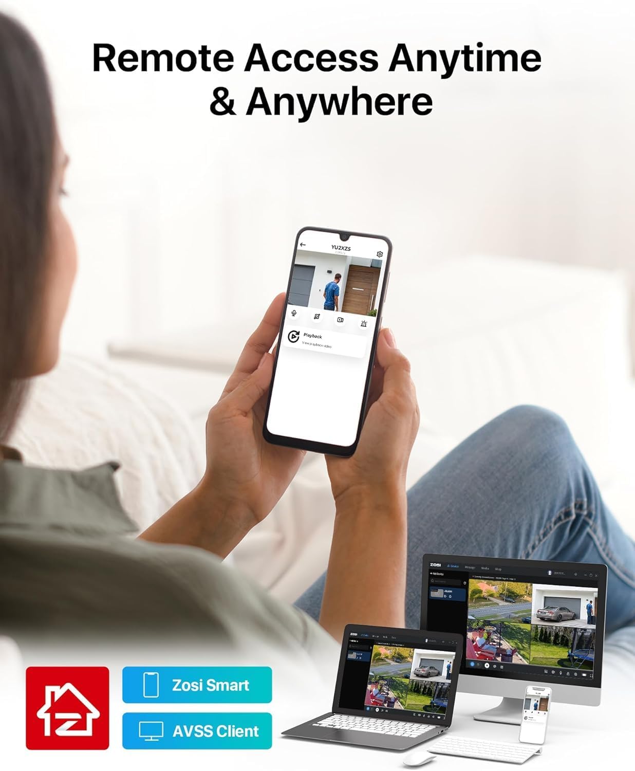 ZOSI 16CH 3K Lite Security Camera System with 2TB HDD,AI Human/Vehicle - image 6