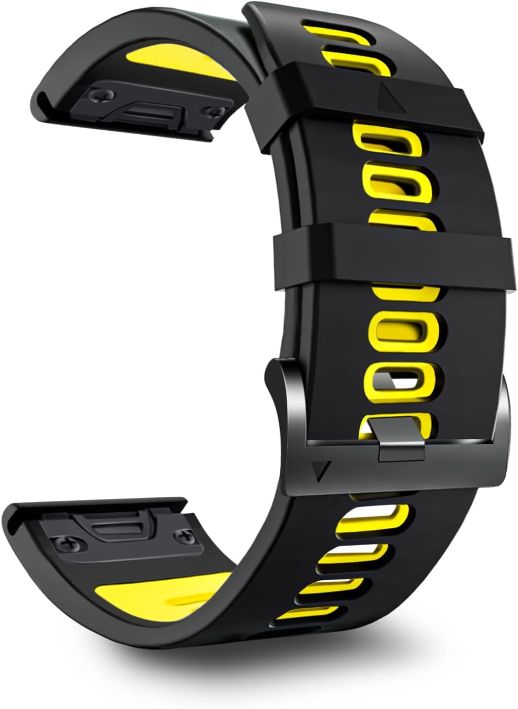 ZPJPPLX 22mm Sport Silicone Band Compatible with Garmin Fenix8 AMOLED - image 5