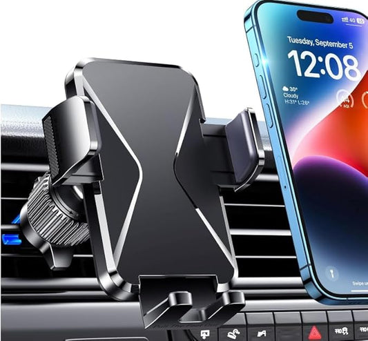 DOLYOFG Car Phone Holder Vent [Thick Cases Friendly] Phone Mount - image 1