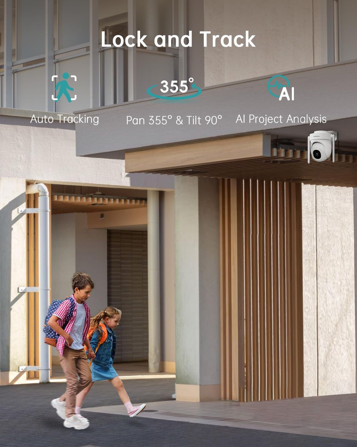 ZUMIMALL 5MP Outdoor Camera Wireless 2-Pack - Comfort & Support - image 6