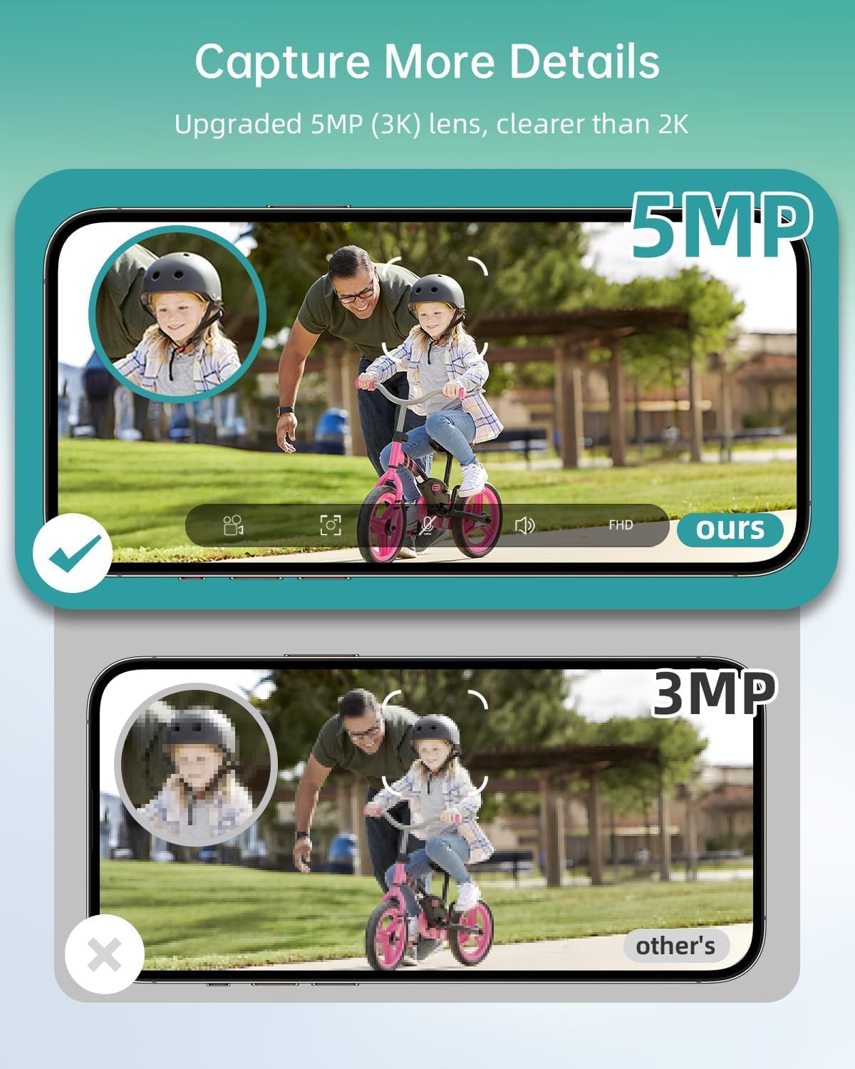 ZUMIMALL 5MP Security Cameras Wireless Outdoor - Everyday Use - image 2