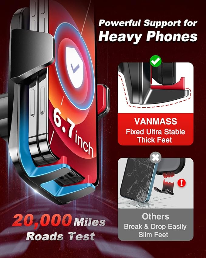 VANMASS 【2025 Strongest & Military-Grade Car Phone Mount 【Patent - image 4