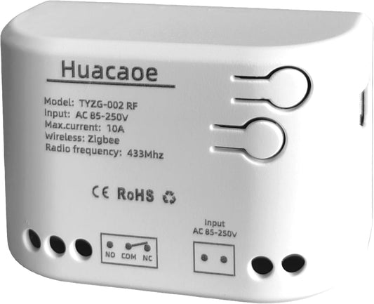 Huacaoe Zigbee 1CH AC 85-250V USB 5V Relay Smart Switch - Everyday Use - image 1