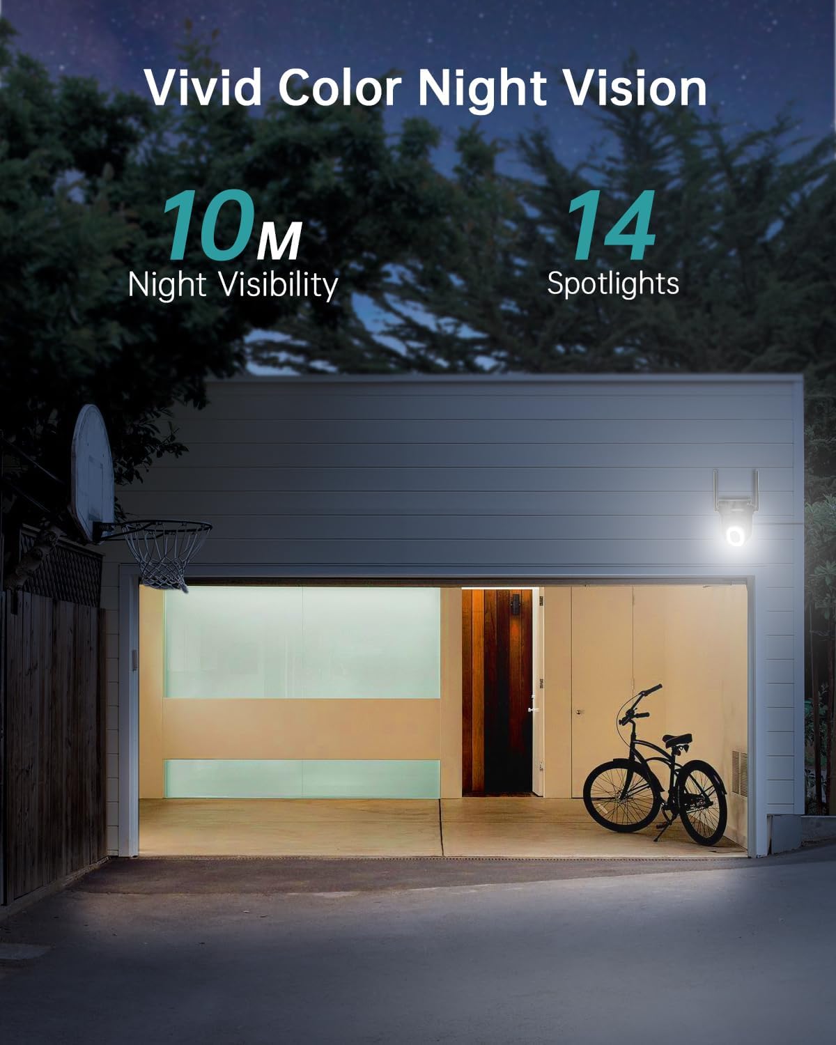 ZUMIMALL 5MP 5G WiFi Security Camera 2-Pack Black, 24/7 Recording - image 5