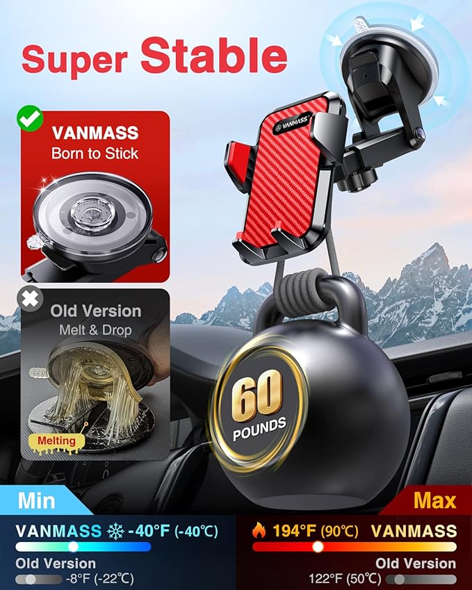 VANMASS 【2025 Strongest & Military-Grade Car Phone Mount 【Patent - image 5