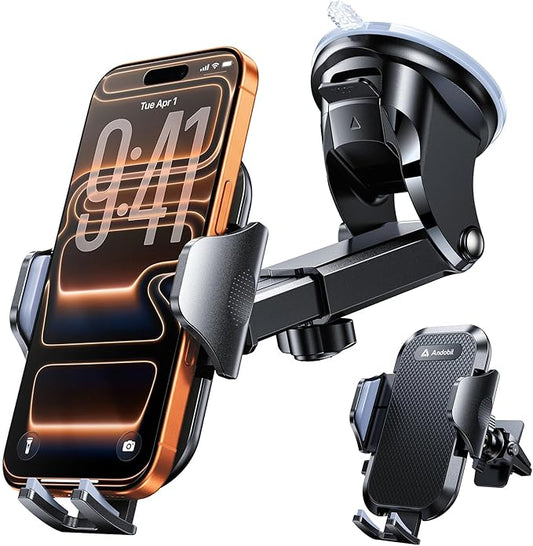 andobil [2025 Military-Grade Durability] Car Phone Holder [Upgraded - image 1