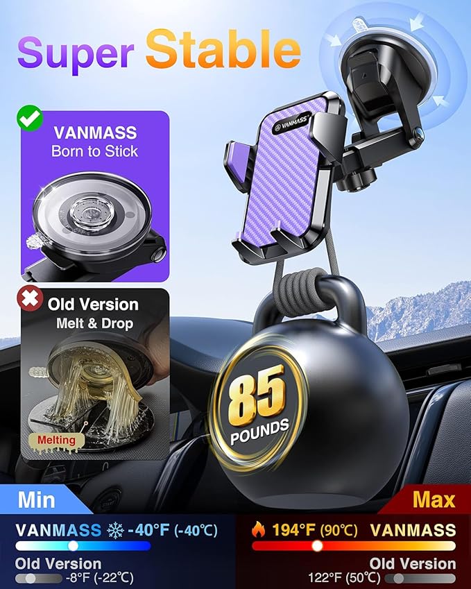 VANMASS 【85+LBS Strongest Suction & Military-Grade】2025 Ultimate Car - image 4