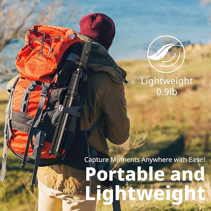 UBeesize 62" Phone Tripod & Selfie Stick - Comfort & Support - image 5