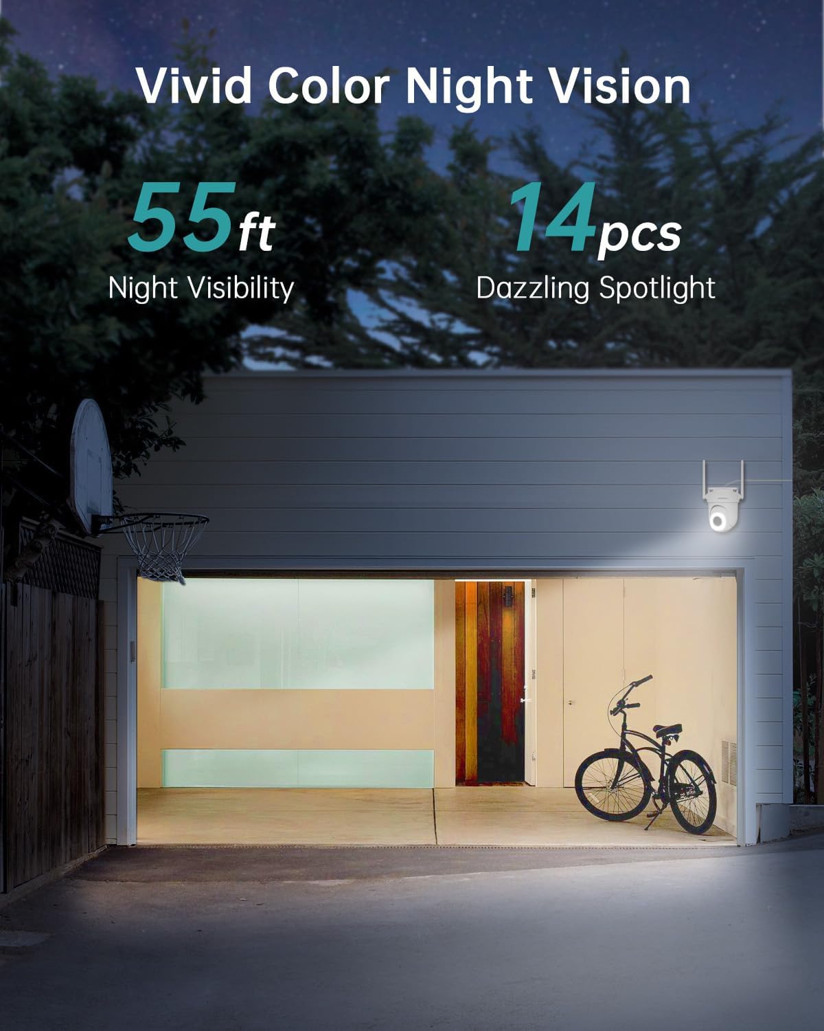 ZUMIMALL 5MP Outdoor Camera Wireless 2-Pack - Comfort & Support - image 5