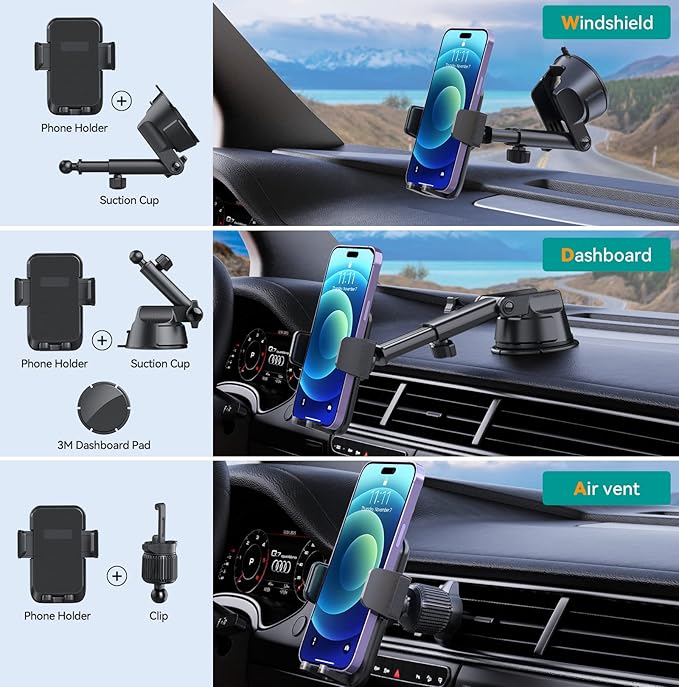 DOLYOFG Car Phone Holder Mount - image 4