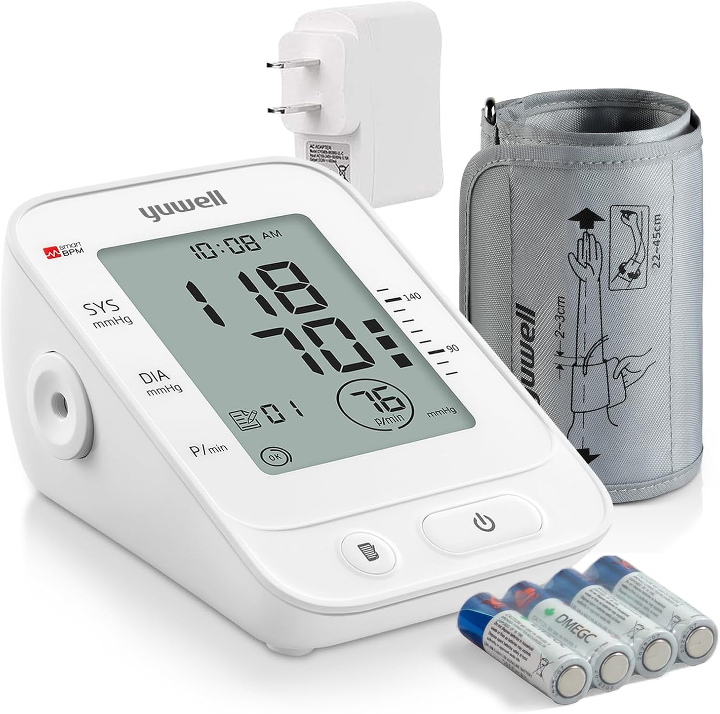 yuwell Blood Pressure Monitor for Home Use - Comfort & Support - image 1
