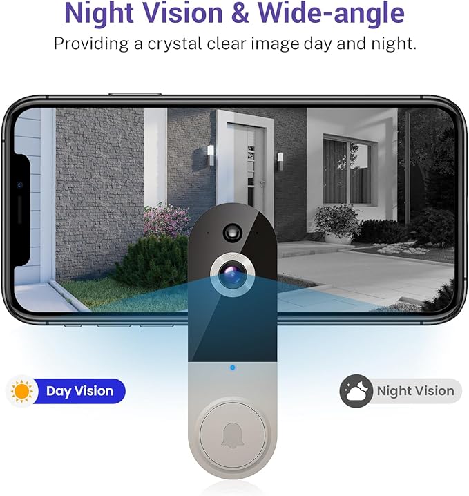 BoilNano 1080P Video Doorbell Camera Wireless, Cloud Storage - image 2