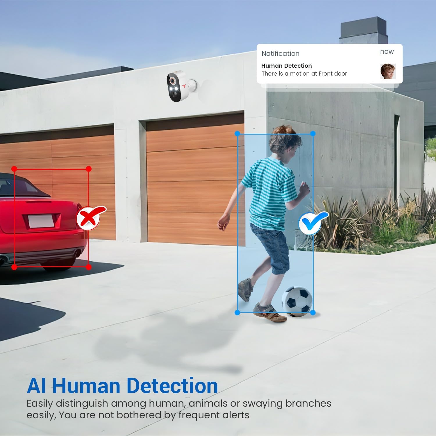 HubFlashy 1080P Outdoor Security Camera Wireless with 2-Way Talk - image 3