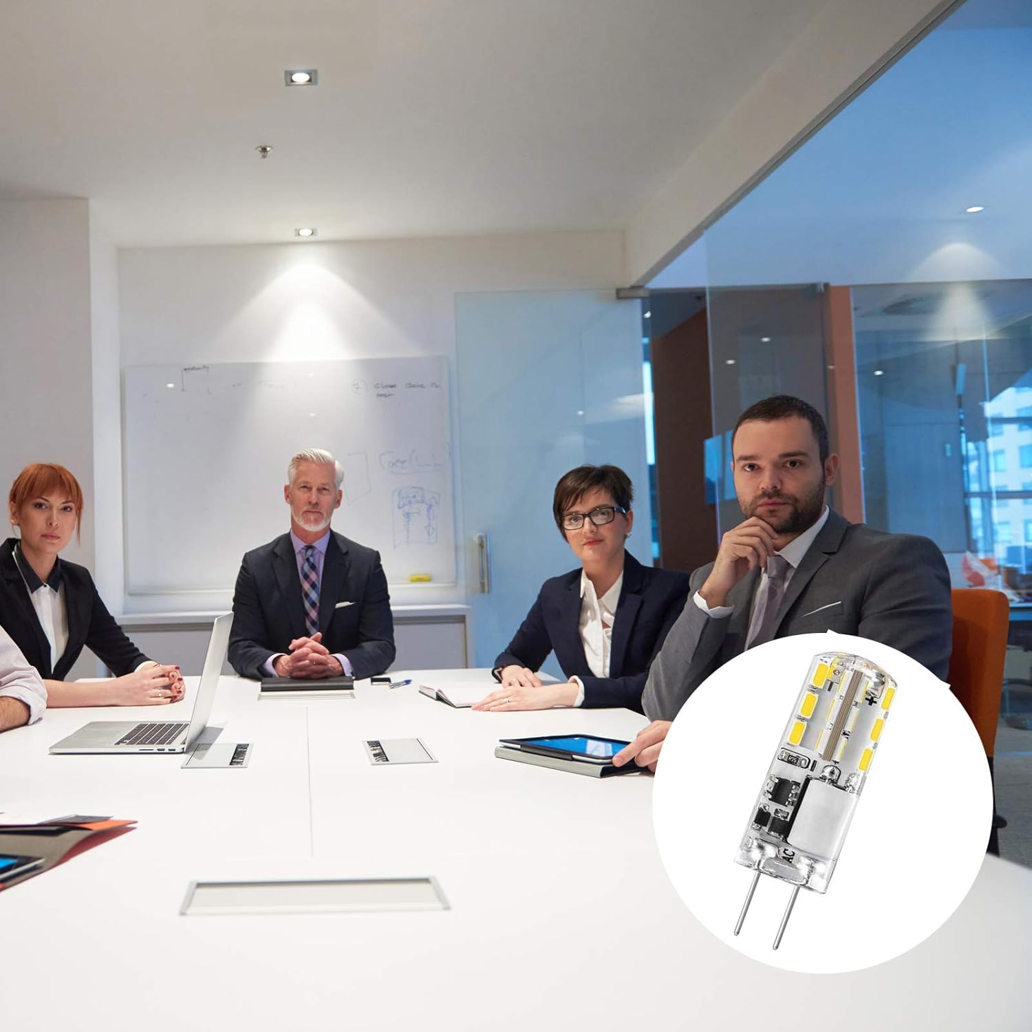 DOPKUSS 10pcs G4 LED Bulbs JC Bi-Pin Base Lights 1.5W AC/DC 12V - image 6