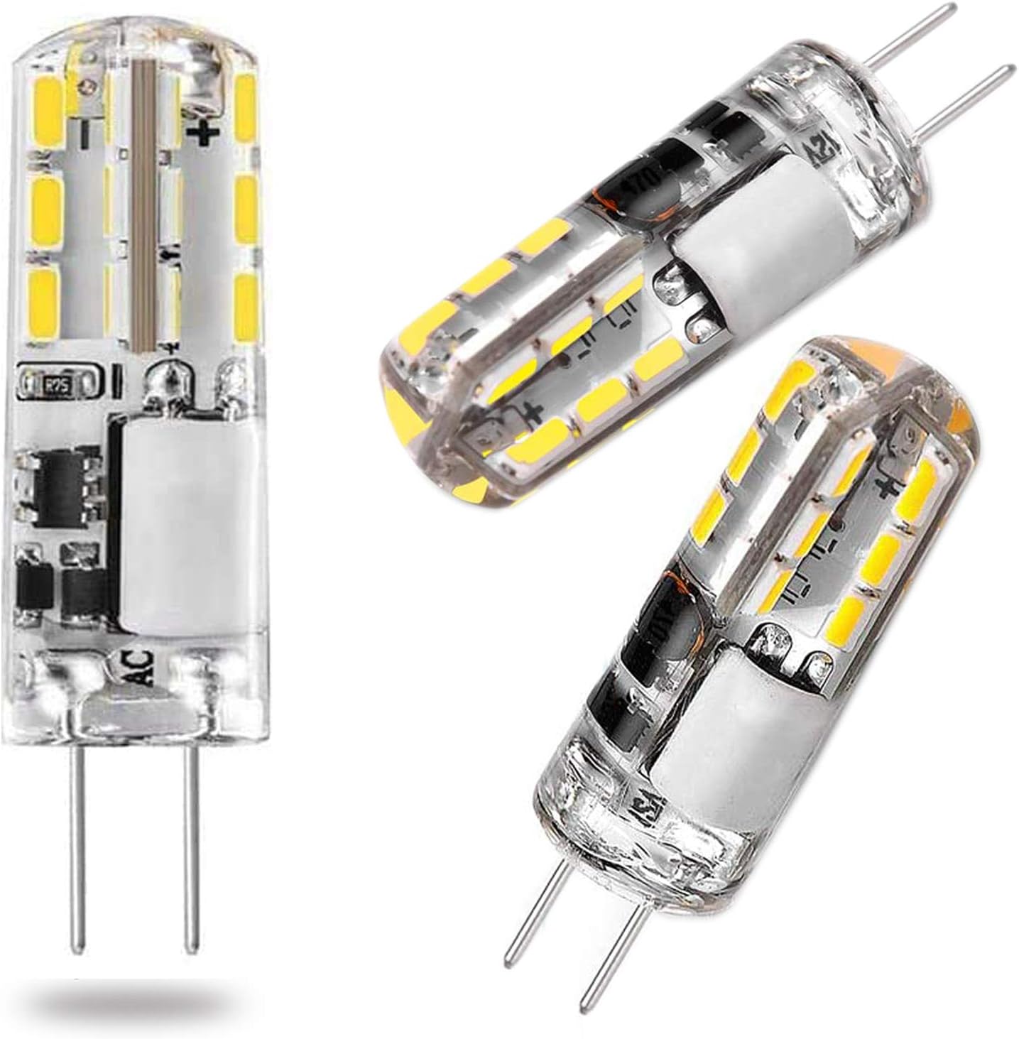 DOPKUSS 10pcs G4 LED Bulbs JC Bi-Pin Base Lights 1.5W AC/DC 12V - image 7