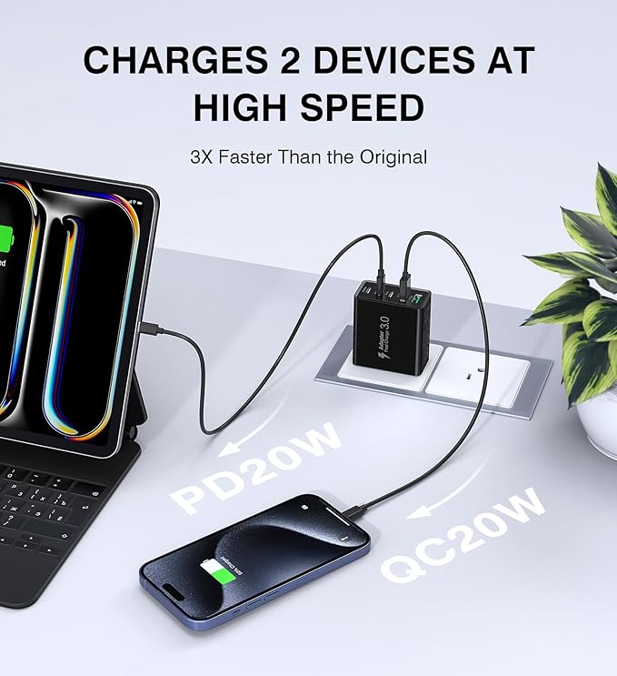 Qwinjwin [2-Pack] USB C Wall Charger - image 3