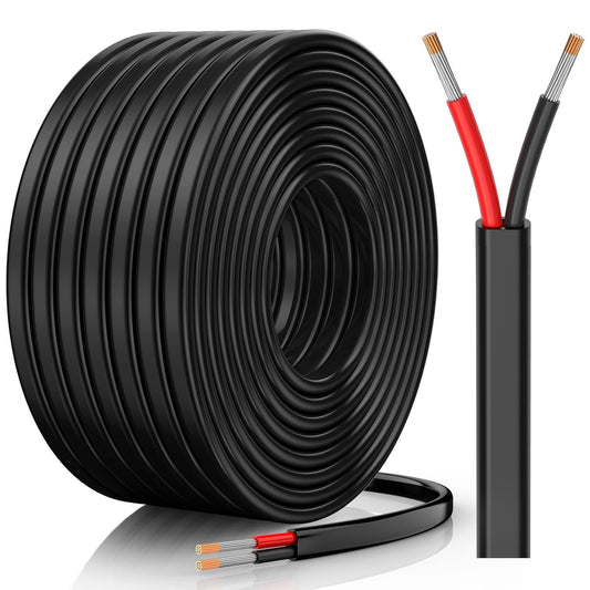 CONEPY 12 Gauge Wire, 12 AWG 2 Conductor Electrical Wire - Easy to Use - image 1