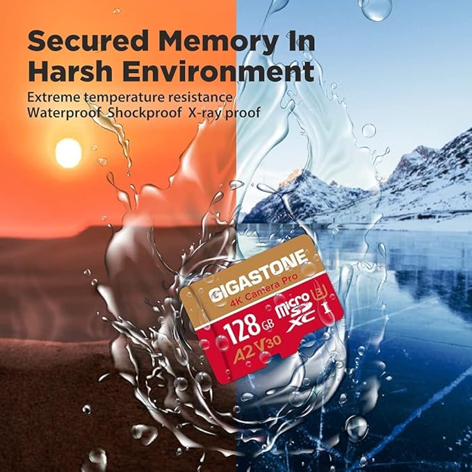 [5 Years Free Data Recovery] Gigastone128GB Memory Card 5-Pack - image 7