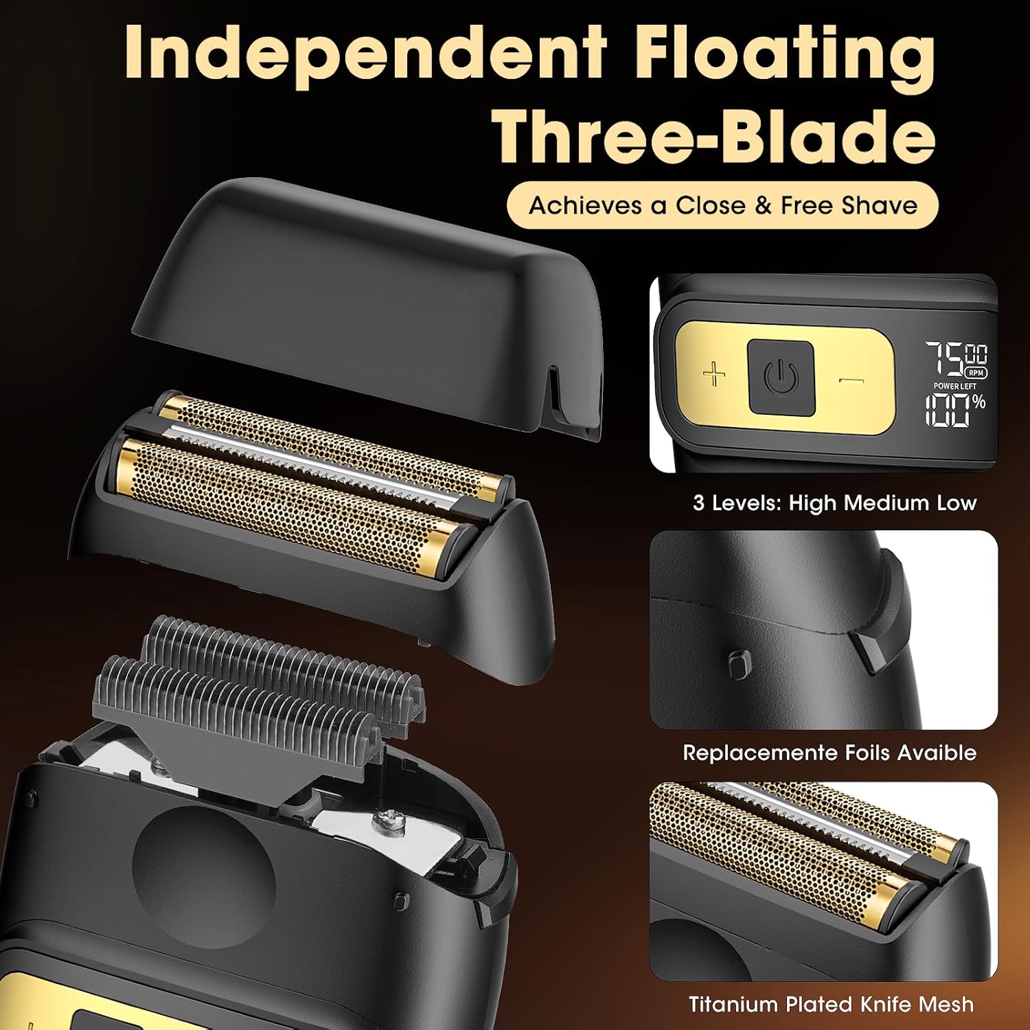 Zesuti Zeuti Hair Clippers,Mens Beard Trimmer,Electric Razor - image 4